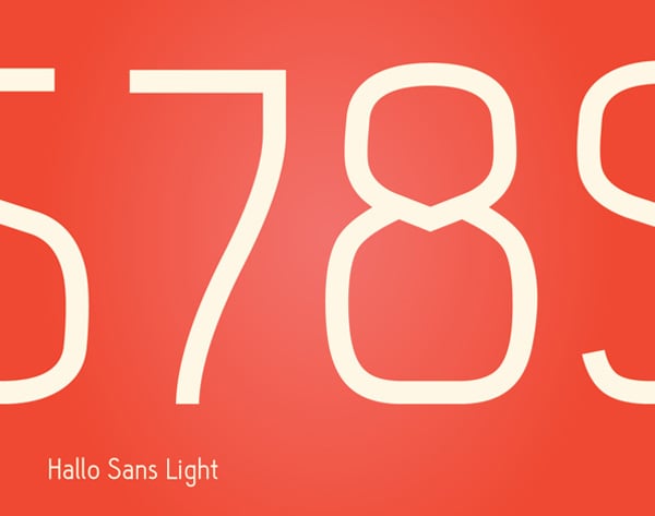 30 Free Thin and Light Fonts for Flat Web Designs