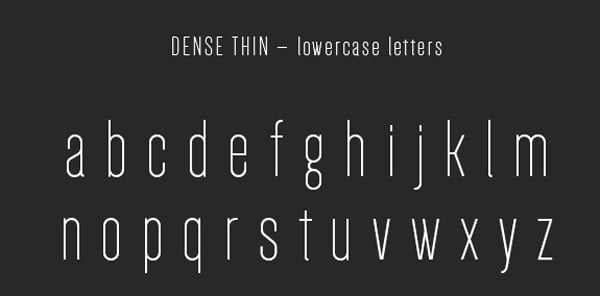 30 Free Light Fonts for Flat Designs