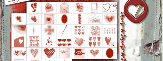 Free Photoshop Brushes for Valentine's Day