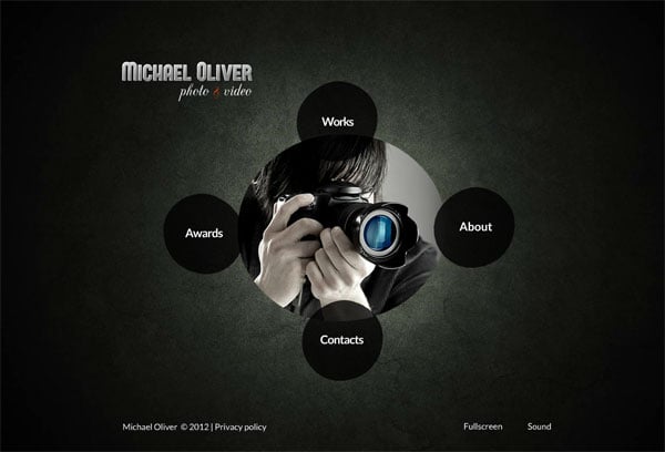 Circular Website Templates