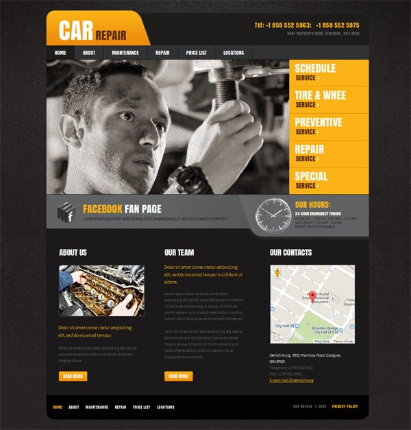 Car Website Templates – Points to Look For