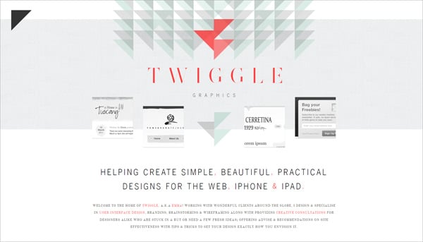 36 Polygon Style Web Designs: A Magic of  Geometry