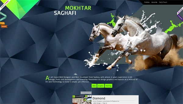 36 Polygon Art in Web Designs: A Magic of  Geometry