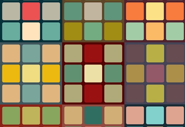 50 Free Square Patterns of Different Styles, Sizes and Colors