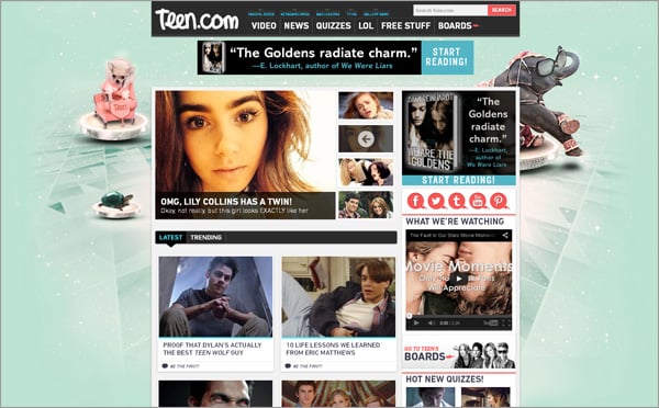 22 Teen Websites to Break All the Barriers