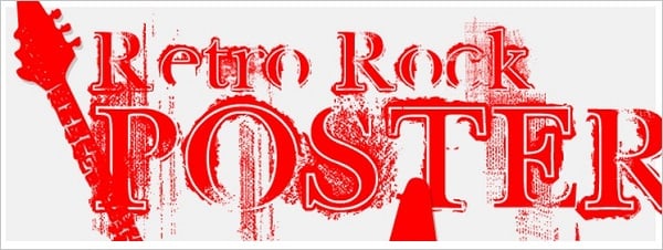 Retro Rock Poster