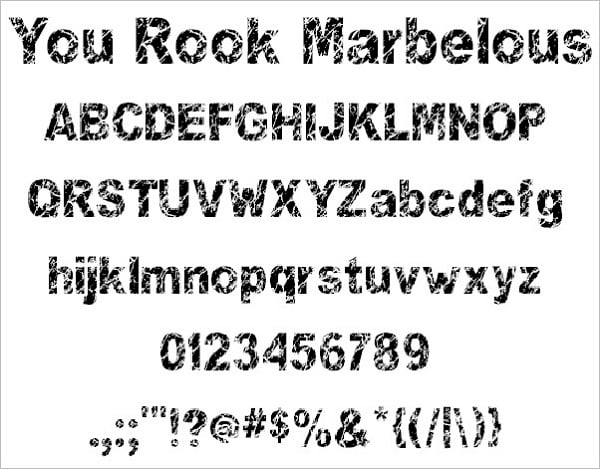 The Fonts that Rock: Collection of 44 Astonishing Free ...
 Rock Band Fonts