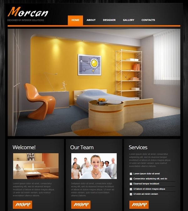 Interior Design Website Templates Will Spice Up Your Life