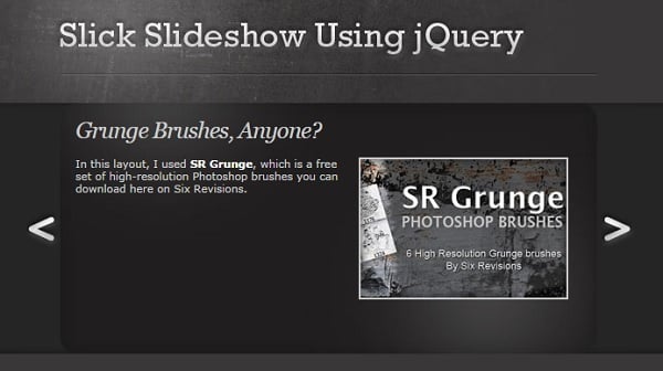 jQuery Slideshow