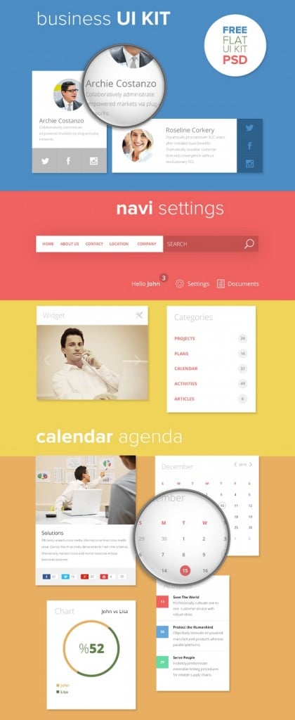 41 Free Metro-Style UI Kits that Improve User Experience