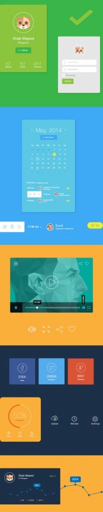 41 Free Metro-Style UI Kits that Improve User Experience