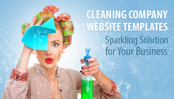Cleaning Company Website Templates Main