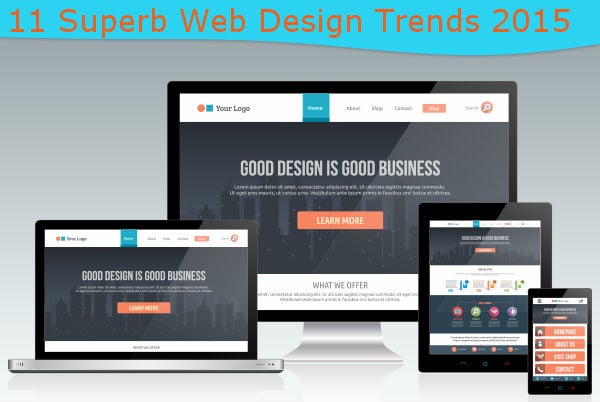 11 Suerb Web Design Trends 2015