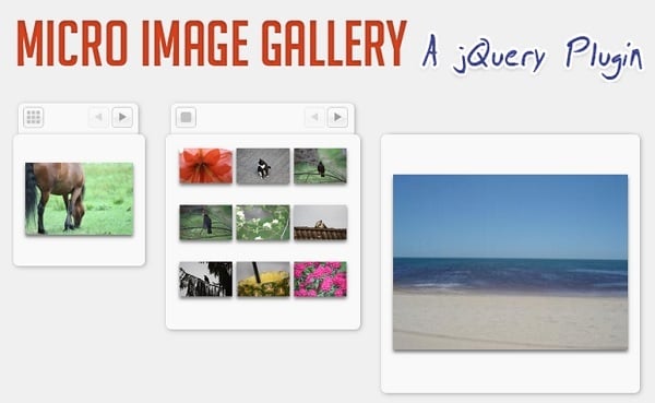 Micro Image Gallery