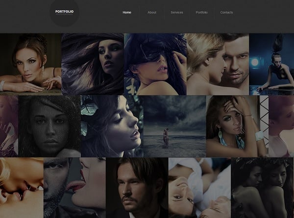 Photo Portfolio Website Template