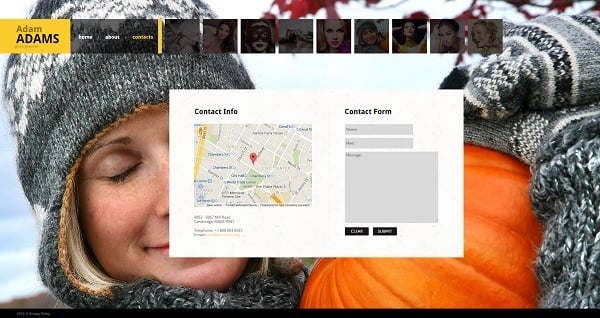 Make a Photo Portfolio Website - Photo Portfolio Website Template