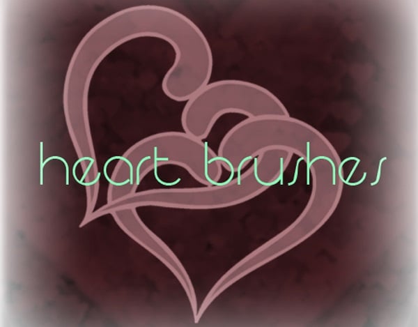 Heart Brush Pack