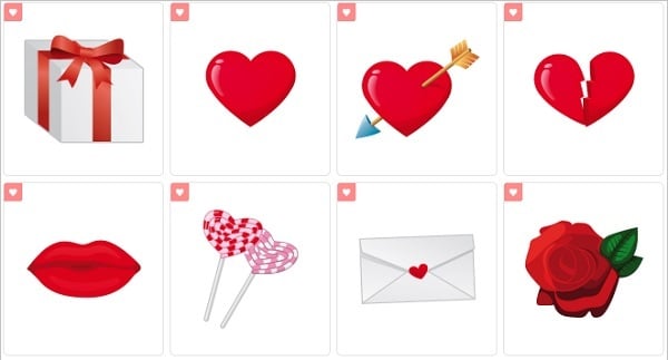 Valentine Icons by Succo Design