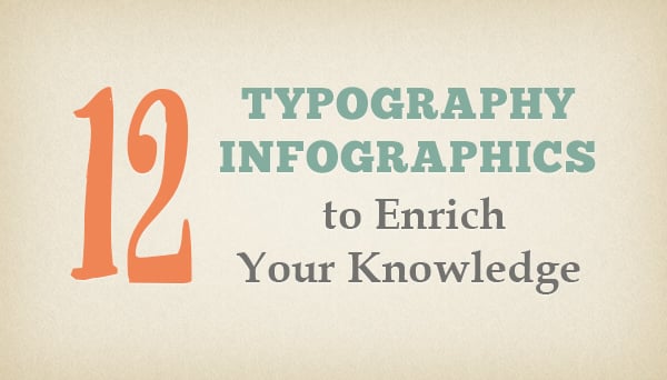 TYpography Infographics for Designers