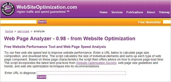 Page Speed Testing Tools - Website Optimization