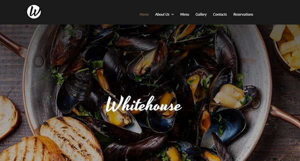 Responsive Restaurant Website Design