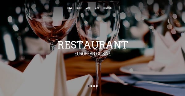 Restaurant Website Design for Business