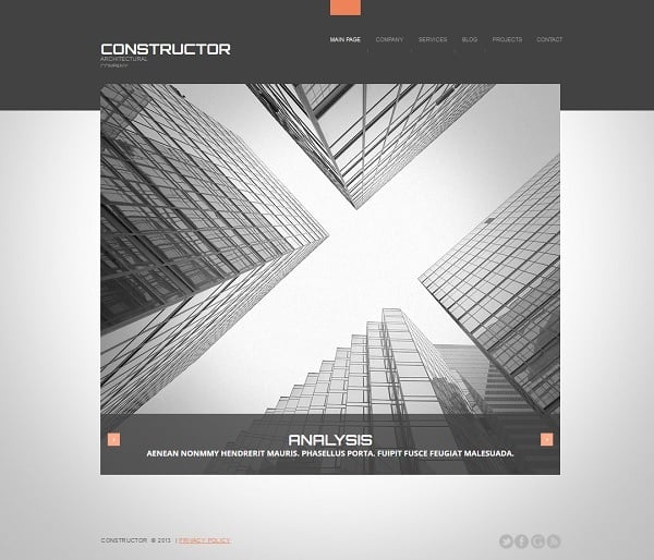 Creating a Website for Your Construction Business - Clean Template