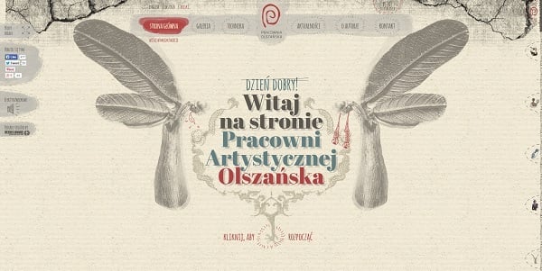 Parallax scrolling websites - olszanska