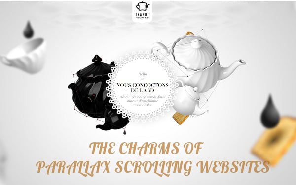 Parallax scrolling websites - main