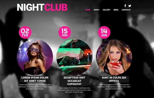 summer continues with motocms - night club
