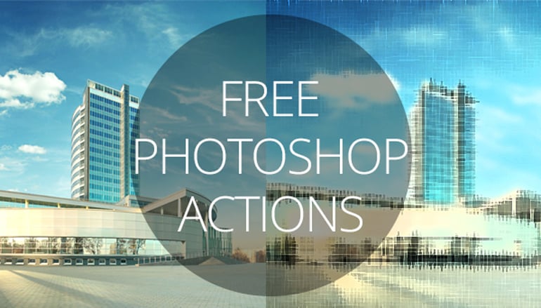 Free Photoshop Actions main