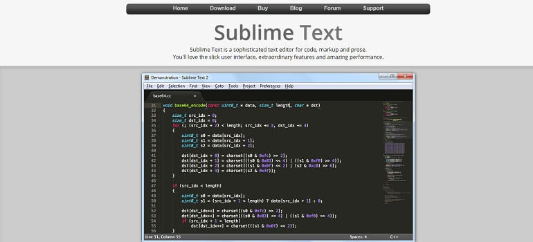 online text editor code