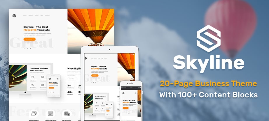 Skyline Business Website - main image