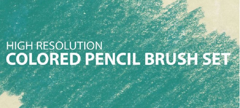 Colored Pencil Brush Set