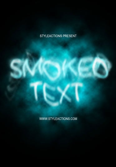 smoked text