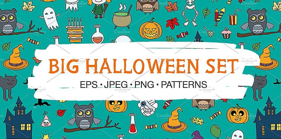 Big Halloween Websites Set