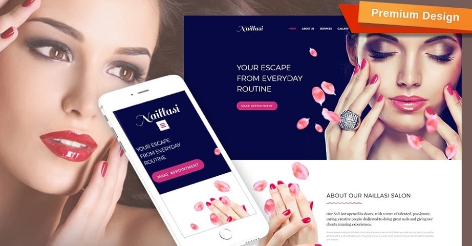 Beauty MotoCMS Template