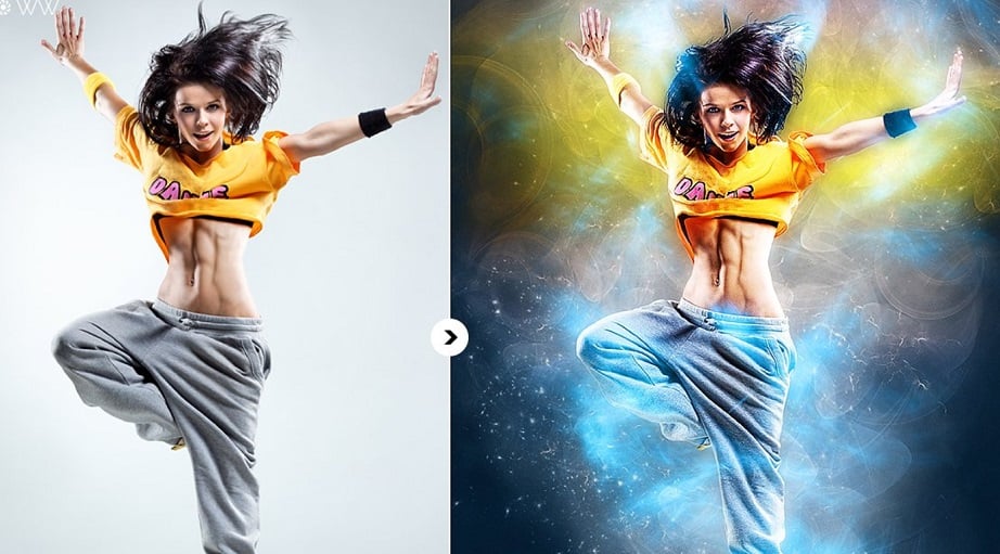 Space Photoshop Action