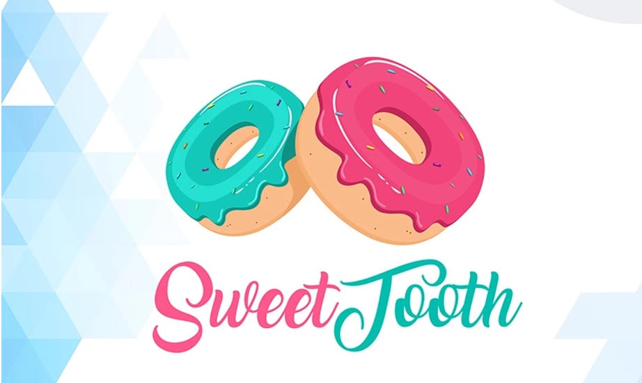 Yummy Logo Template for Sweet Shops, Candy Stores and Bakeries