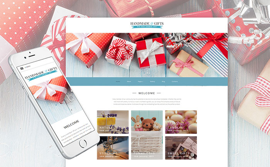 Gifts Joomla Template 