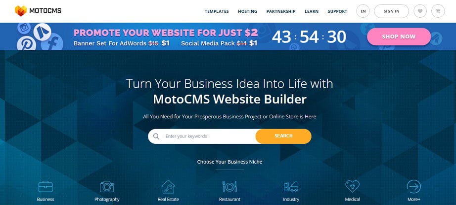 MotoCMS Website Builder