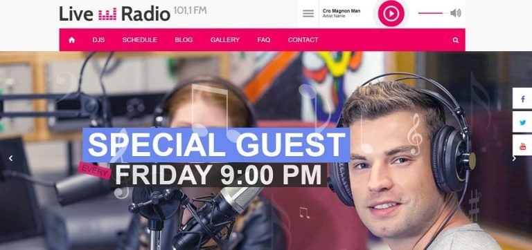 Radio Website Design Tips & Best Examples for Your Inspiration