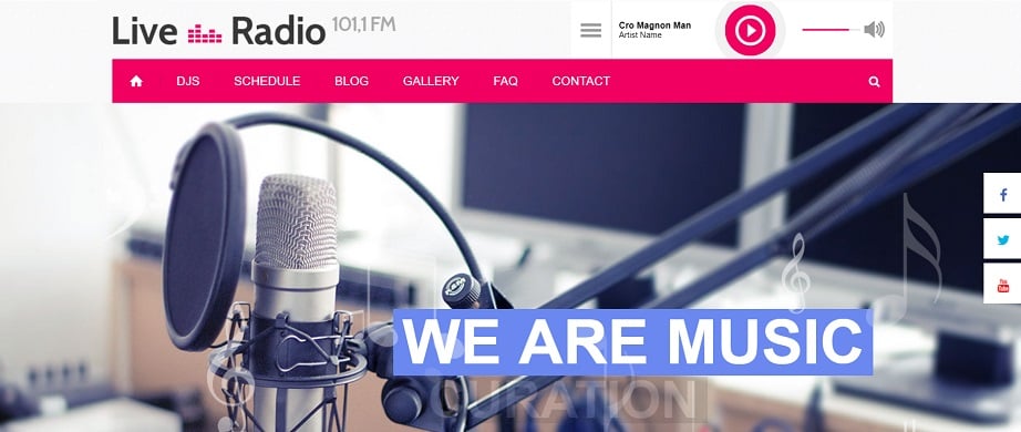 Radio Website Design Tips Best Examples for Your Inspiration