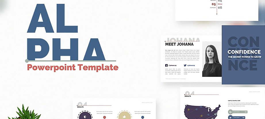 Alpha Presentation PowerPoint Template