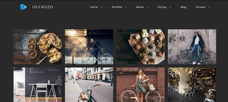 PSD to WordPress conversion portfolio image