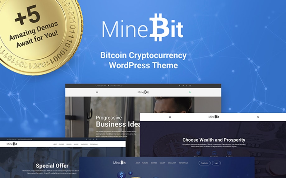 Pay With Bitcoin Theme WordPress