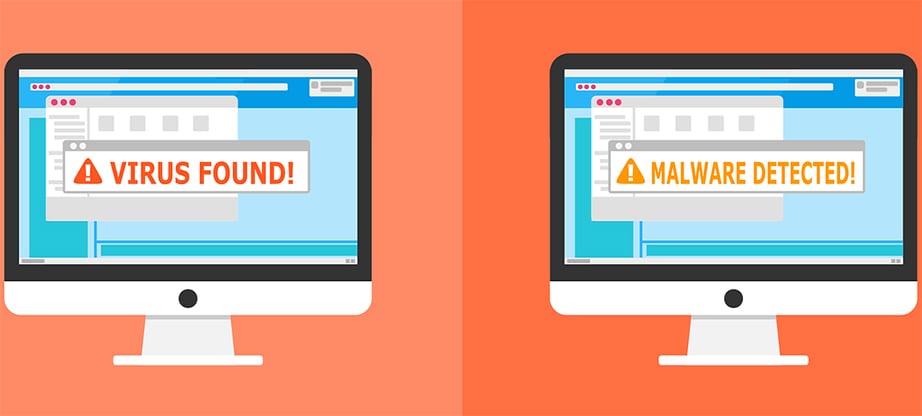 antivirus software malware detection image