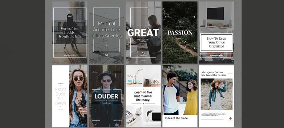  Instagram Post Template Bundles Trendy Layouts for Insta 