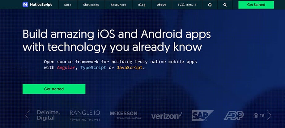 NativeScript Mobile App Development