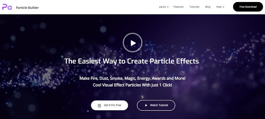 particle builder after effects free download